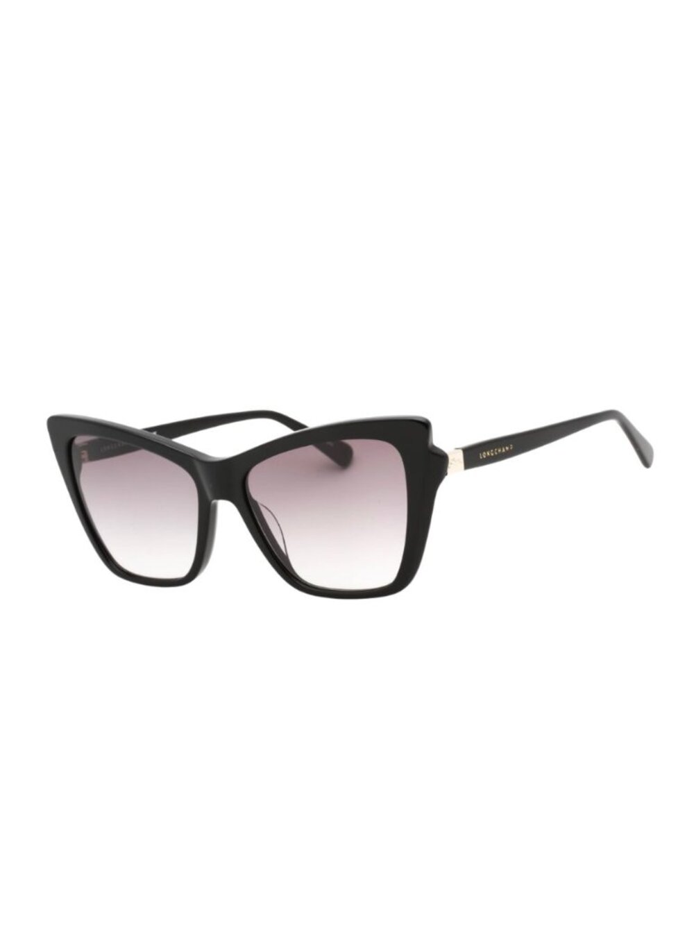 Longchamp LO669S Black Cat-Eye Sunglasses